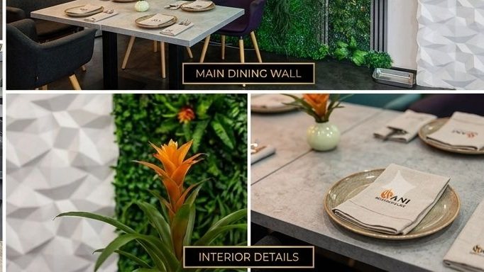 ANI Restaurant – Innenraum Detailansicht